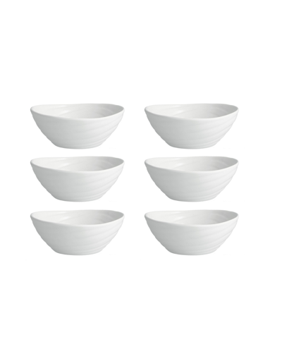 FORTESSA MELAMINE PLAYA BLANCA BOWLS, SET OF 6