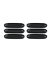Fortessa Camp Charcoal Coupe Platter 11x7" Set/6 In Charcoal