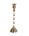 CLASSIC TOUCH CANDLE HOLDER AND BEADED STEM, 5" X 10"