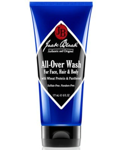 Jack Black All Over Wash For Face Hair Body With Wheat Protein Panthenol