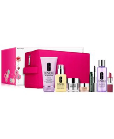 Clinique 8 Pc. Best Of  Set Only 49.50 With Any 37  Purchase A 254.50 Value. In No Color