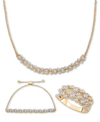 Wrapped In Love Diamond Swirl Cluster Jewelry Collection In 14k Gold Created For Macys In Yellow Gold