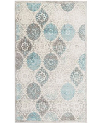 Global Rug Designs Jano Jan7585 Area Rug In Gray,blue