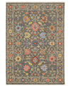 Jhb Design Lucca 5506 5'3" X 7'6" Area Rug In Gray