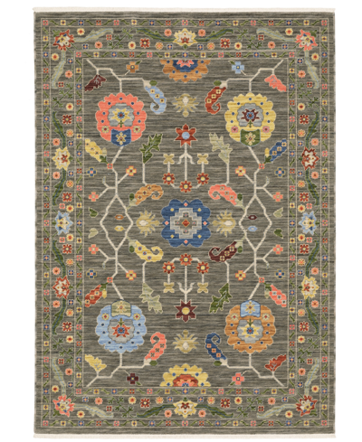 Jhb Design Lucca 5506 7'10" X 10'10" Area Rug In Gray