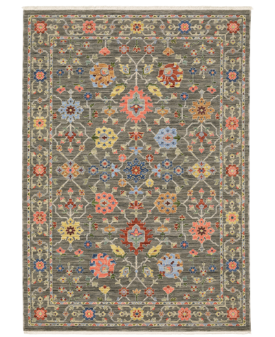 Jhb Design Lucca 093 3'3" X 5' Area Rug In Gray