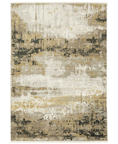 Jhb Design Exeter 2061ext 7'10" X 10'10" Area Rug In Gold-tone