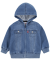 Levi's Baby Boys Or Baby Girls Knit Hooded Jacket In Sea Salt