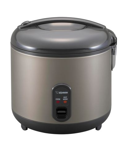 Zojirushi 10 Cups Automatic Rice Cooker And Warmer In Metallic Gray