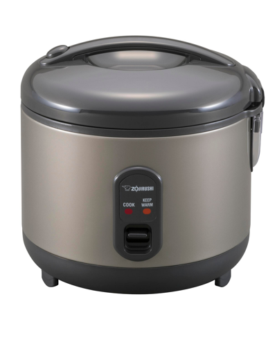 Zojirushi 5.5 Cups Automatic Rice Cooker And Warmer In Metallic Gray