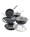 ANOLON X HYBRID NONSTICK INDUCTION COOKWARE SET, 10 PIECE