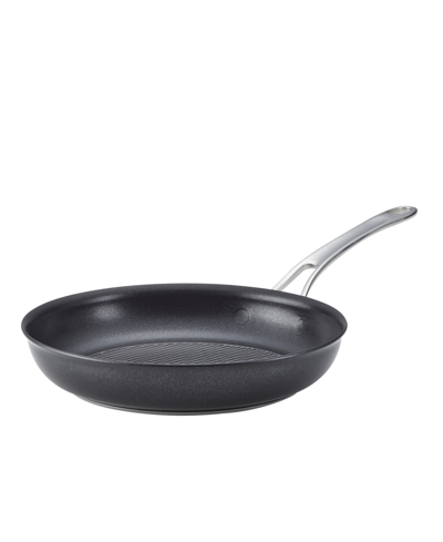 Anolon X Hybrid Nonstick Induction Frying Pan, 10", Super Dark Gray