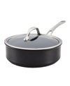 ANOLON X HYBRID NONSTICK SAUTE PAN WITH LID, 3.5-QUART