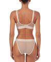 Dkny Sheers Mesh Cutout Bralette Dk4084 In Cashmere