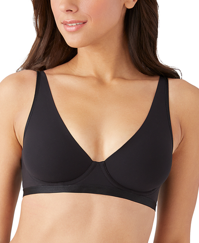 B.tempt'd By Wacoal Women's Nearly Nothing Plunge Underwire Bra 951263 In Night