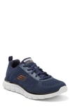 Skechers Moulton Athletic Sneaker In Navy/ Orange