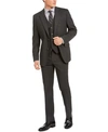 ALFANI MENS CLASSIC FIT STRETCH SOLID SUIT SEPARATES CREATED FOR MACYS