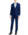 Kenneth Cole Reaction Mens Techni Cole Slim Fit Suit Separates In Black