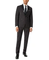 Calvin Klein Mens Skinny Fit Wool Tuxedo In Black
