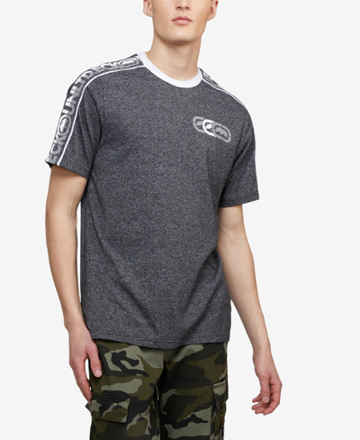 Ecko Unltd Men's Short Sleeves Tripiped T-shirt In Oxford