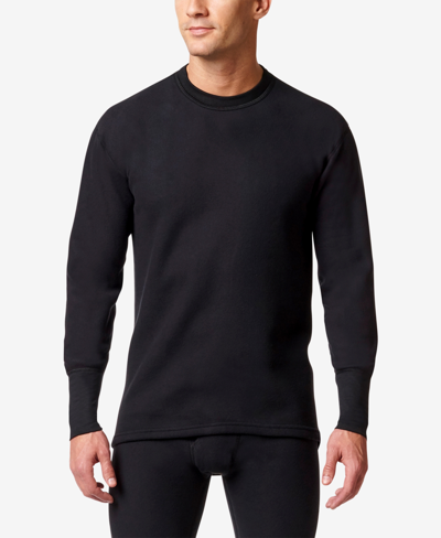 Stanfield's Men's Expedition Weight Fleece Base Layer Undershirt In Black