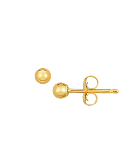 Saks Fifth Avenue Women's 14k Yellow Gold Ball Stud Earrings