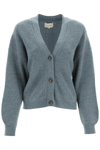 Loulou Studio Ribbed-knit Cashmere Cardigan In Grey