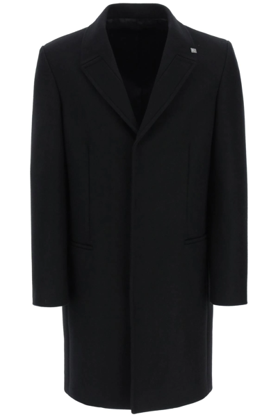 Alyx Wool Blend Coat In Black