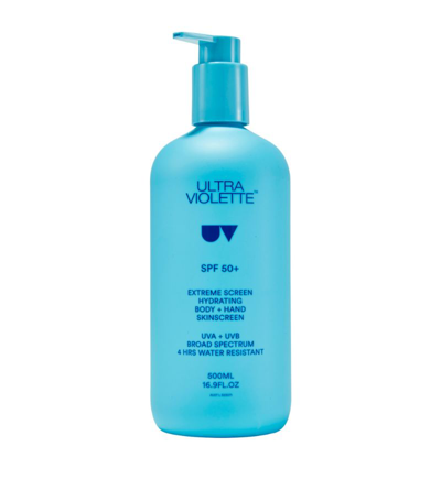 Ultra Violette Extreme Screen Hydrating Body & Hand Skinscreen (500ml) In Multi