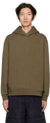 ACNE STUDIOS TAUPE FORRES HOODIE