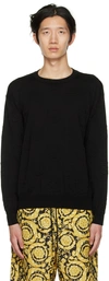 Moschino Teddy Intarsia Wool Knit Sweater In V1555 Fantasy Print