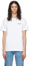Off-white Ss22 Printing Round Neck Pullover Short Sleeve Ordinary Version White In White Black