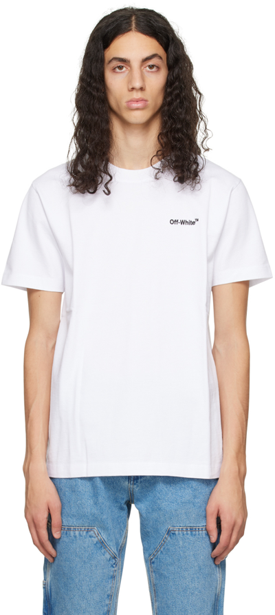Off-white White Caravaggio Arrow T-shirt