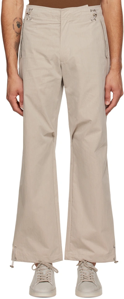 Seventh Ssense Exclusive Taupe Combats 410 Trousers In Route 66 Beige