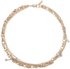 JUSTINE CLENQUET GOLD STELLA NECKLACE