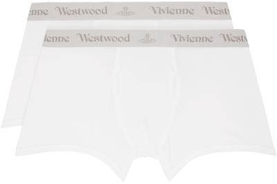 Vivienne Westwood Two-pack White Logo Boxers