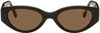 DMY BY DMY BROWN QUIN SUNGLASSES