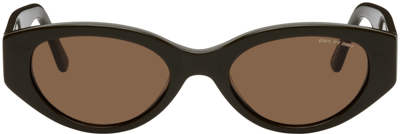 Dmy By Dmy Quin Cat-eye Frame Acetate Sunglasses In Chocolate Brown