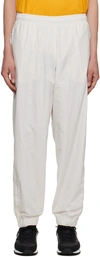 NIKE WHITE SPORTSWEAR SOLO SWOOSH LOUNGE PANTS