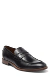 Winthrop Hamilton Leather Loafer In Black