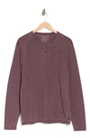 Lucky Brand Long Sleeve Henley In Port Royale
