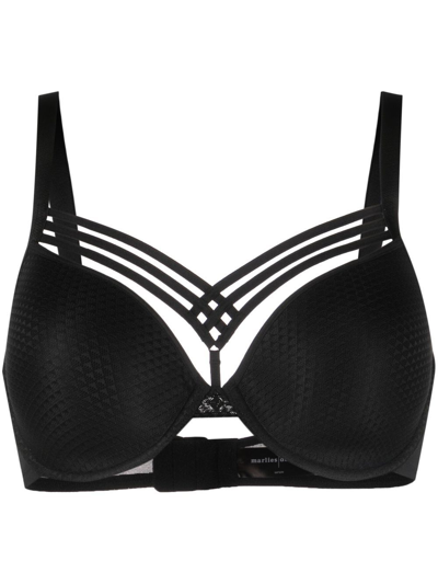 Marlies Dekkers Dame De Paris Padded Push-up Bra In Black