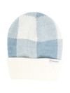 WOOLRICH KNITTED CHECK BEANIE