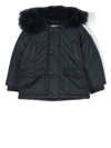 WOOLRICH HOODED DOWN-PADDED PARKA JACKET