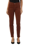 Kut From The Kloth Diana Stretch Corduroy Skinny Pants In Cedar