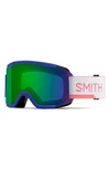 Smith Squad 203mm Chromapop™ Snow Goggles In Lapis Risoprint / Green