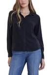 Bella Dahl Classic Button-up Shirt In Vintage Black