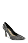 Kenneth Cole New York Romi Pointed Toe Pump In Black/ White