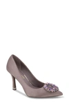 Kenneth Cole New York Romi Starburst Pointed Toe Pump In Elderberry