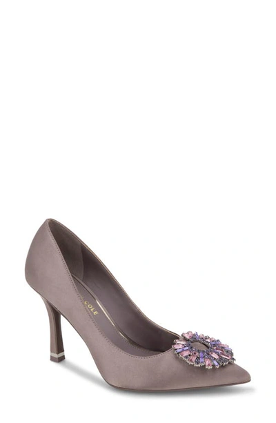 Kenneth Cole New York Romi Starburst Pointed Toe Pump In Elderberry